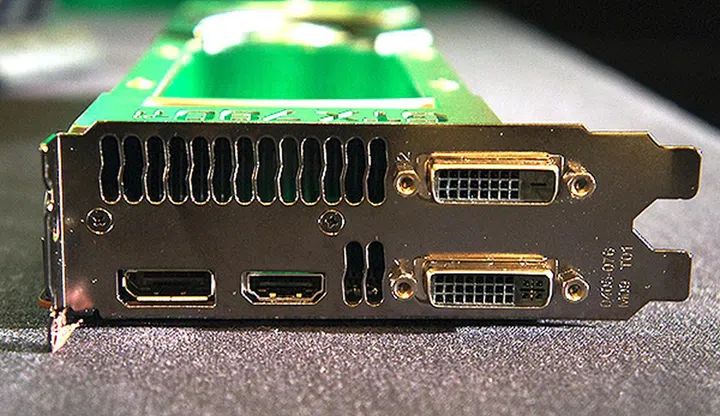 The GeForce GTX 780 Ti will sport the usual two dual-link DVI ports, DisplayPort and HDMI port.