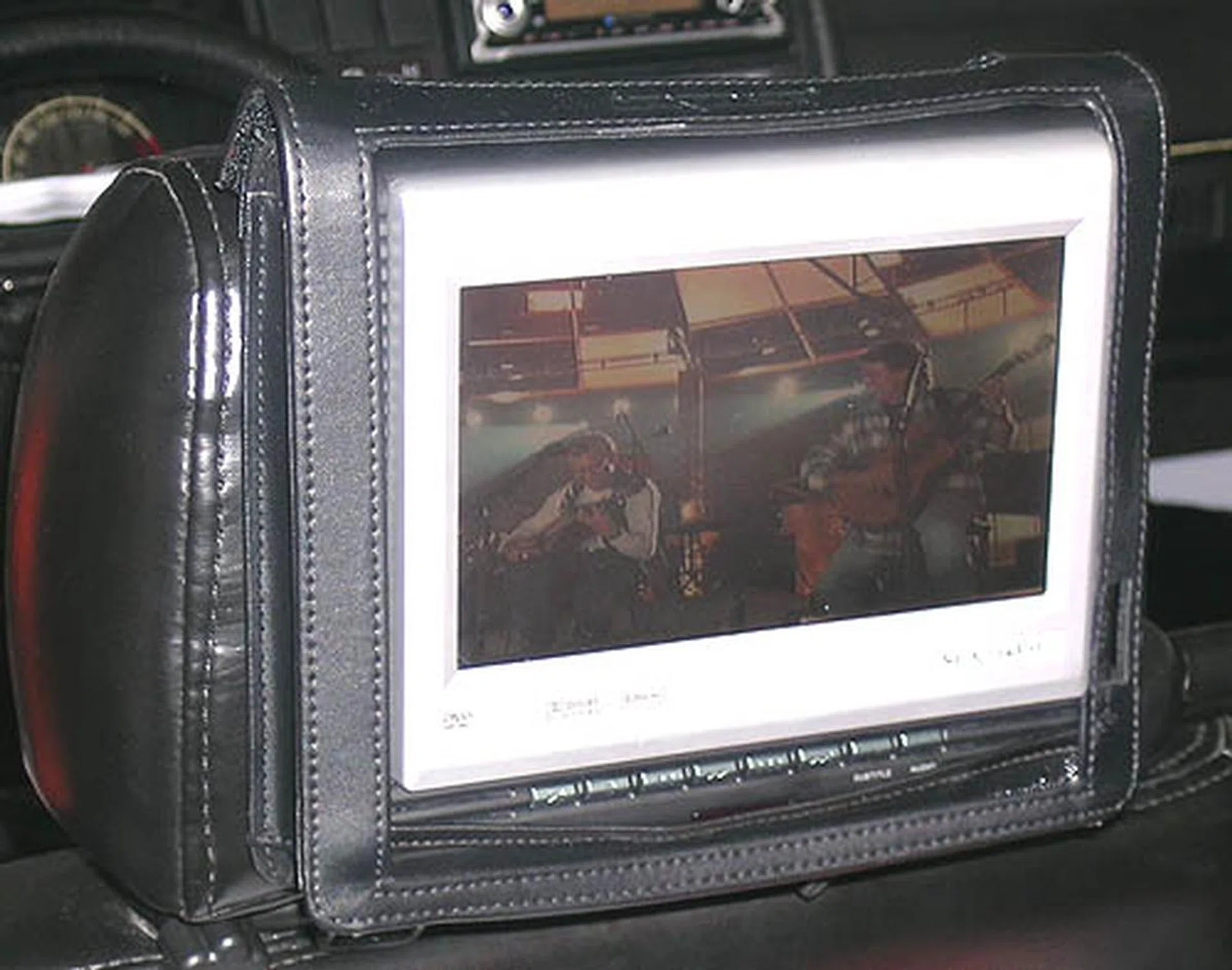 This is the 7-inch slim size tablet DVD player, SDV-77 BDF from NextBase that goes for $399.