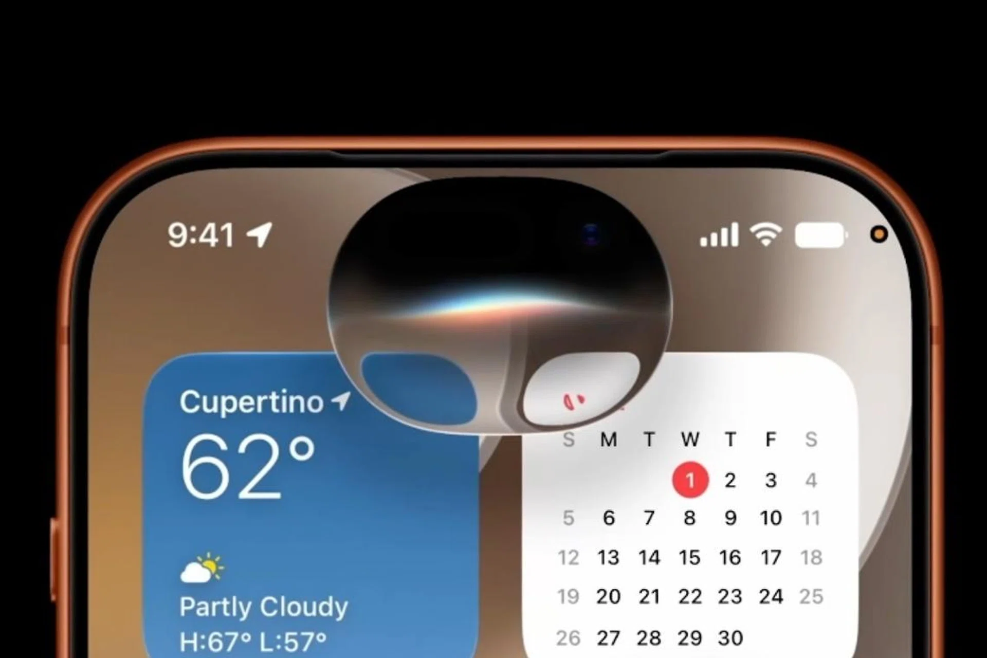 New swirling Siri orb animation.