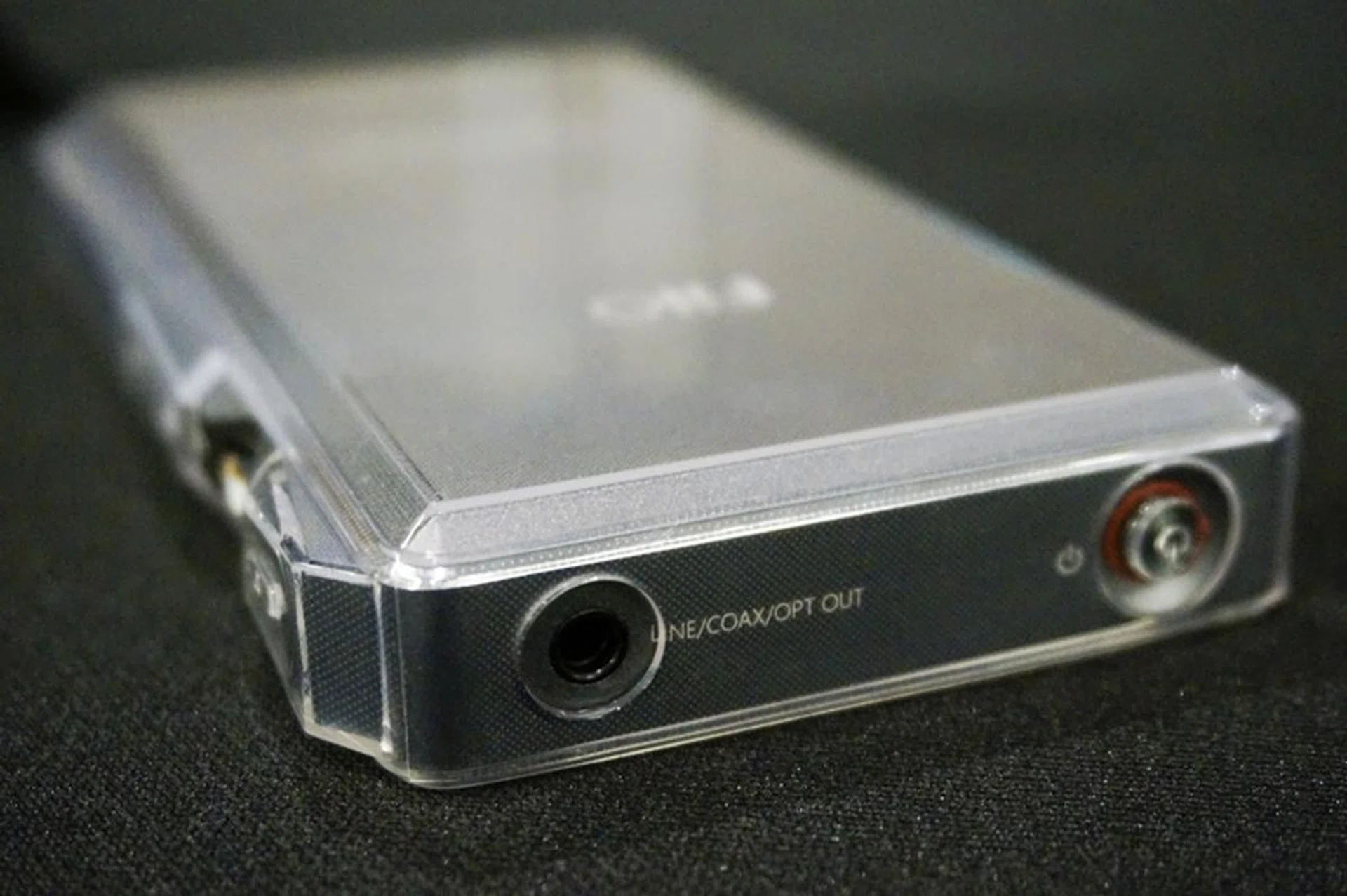 The Line/Coax/Opt out underscores the X7 Mark II's ability to act as a DAC.