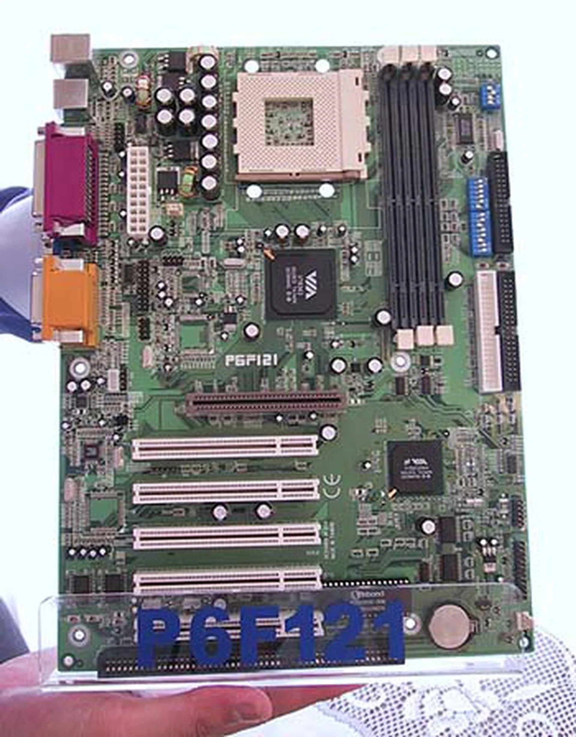 Freetech's Socket-A motherboard, the P6F121