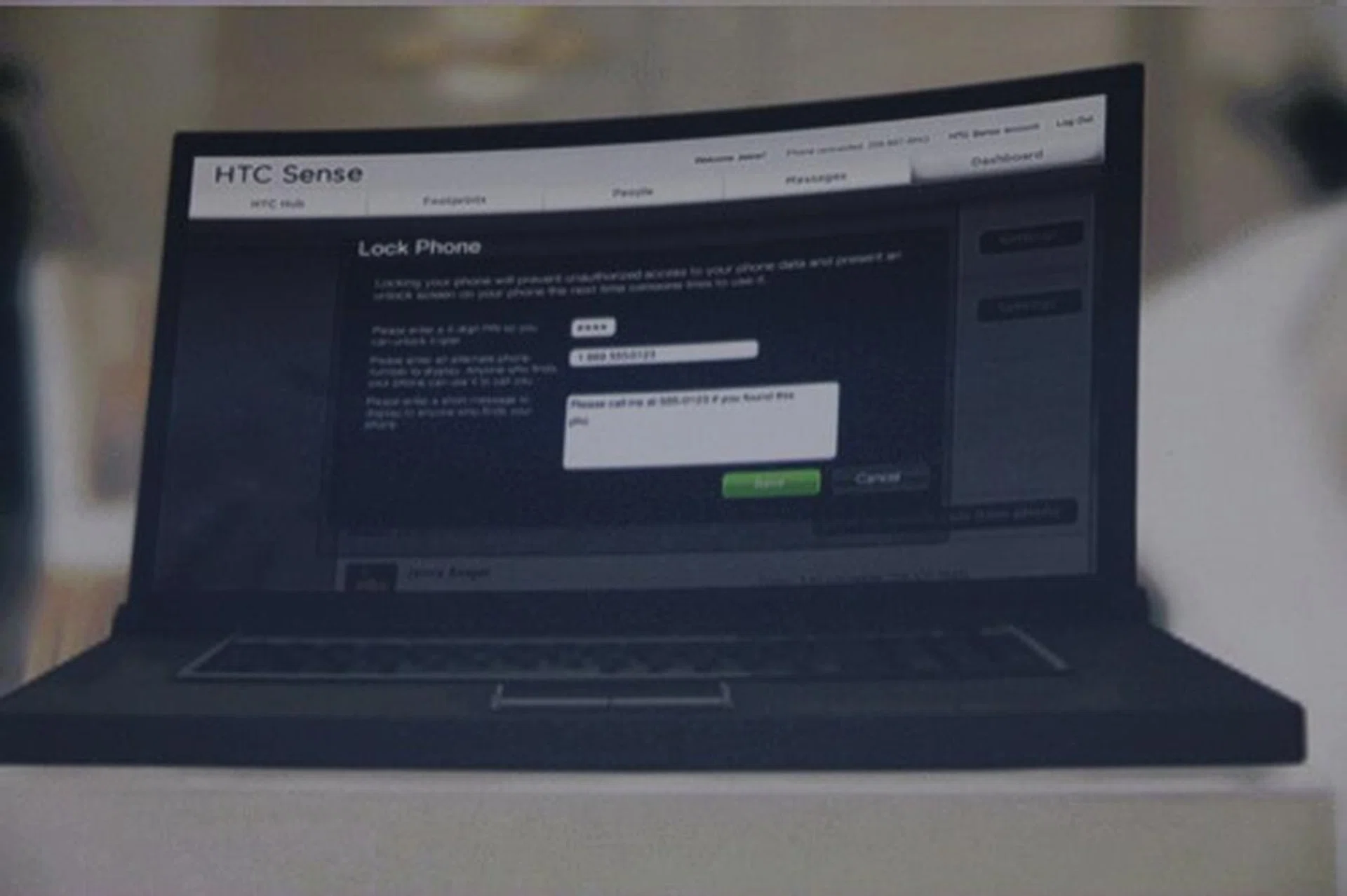 HTCSense.com also lets users remotely lock or wipe their devices, excellent for those wanting to prevent access to sensitive data on the smartphone.