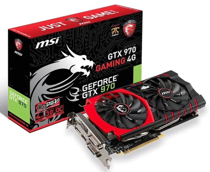 MSI GTX 970 Gaming 4G (Image source: MSI)