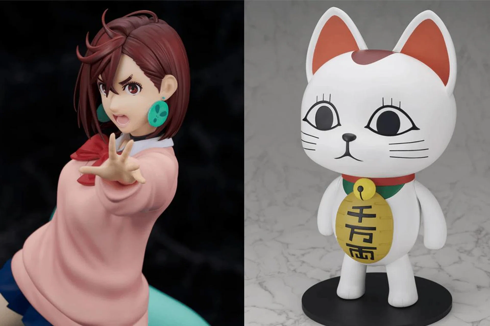 Some of the new Dandadan figures. (Image sources: Beenos)