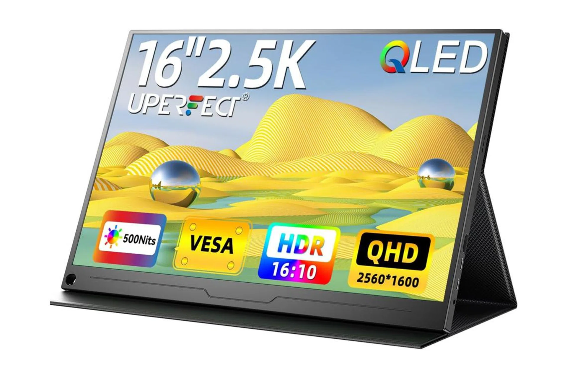 Uperfect 2K Portable Monitor 16” 2,560 x 1,600 QHD