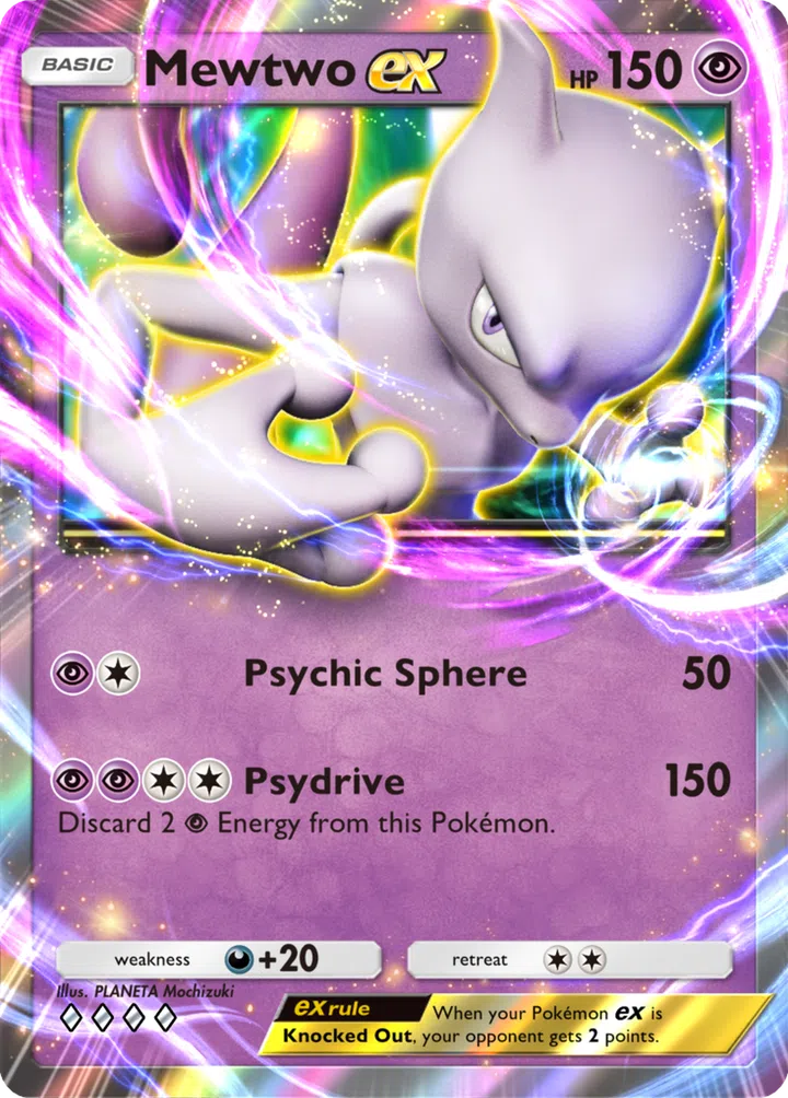 The digital TCG also has some of the newer mechanics, like Pokémon-ex where the Pokémon has more health, and/or is stronger than its regular version. Image: The Pokémon Company.