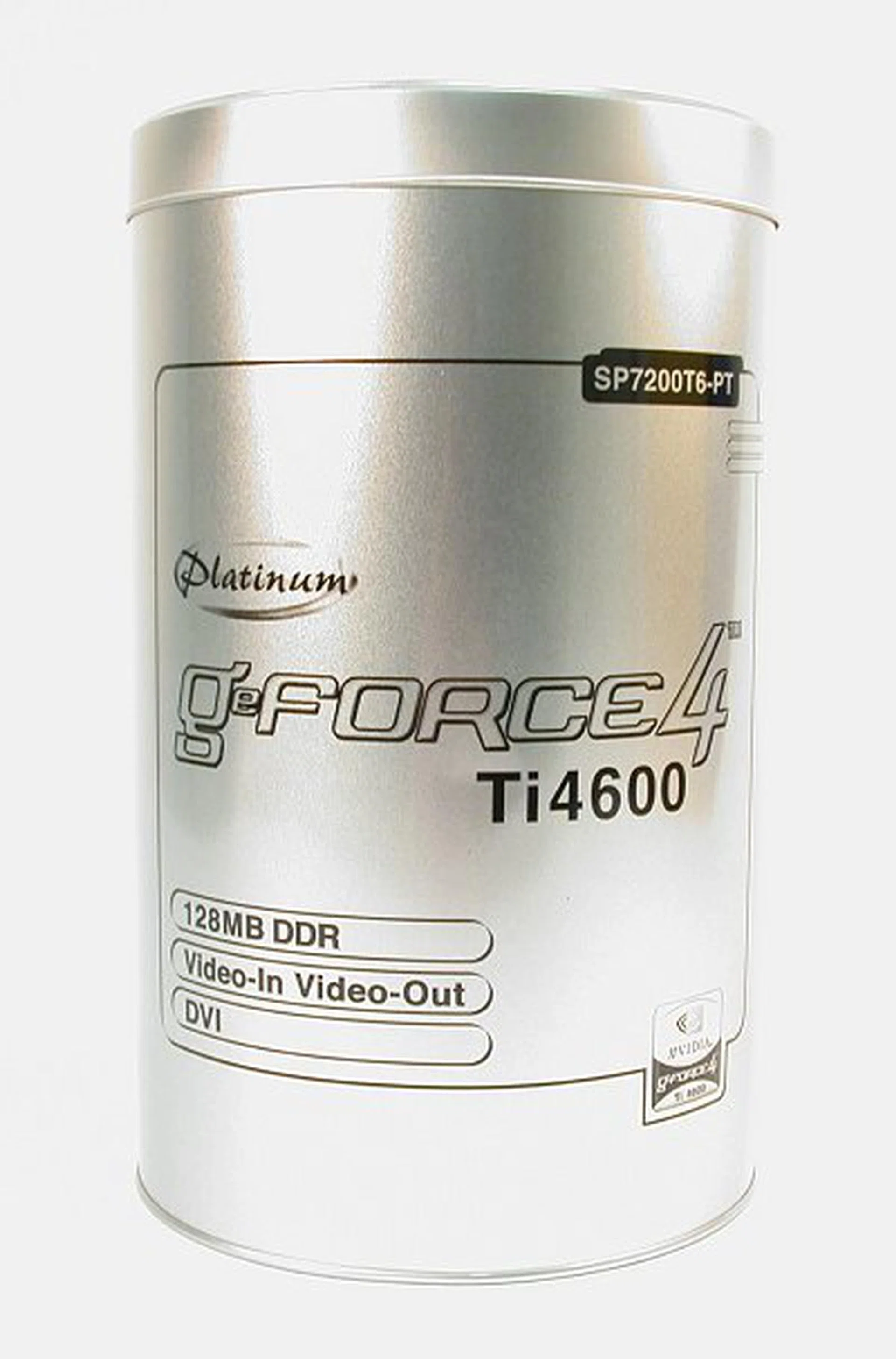 If we gave out awards for most innovative packaging, this card would have won hands down. Never again have we seen cards coming in tin cans.