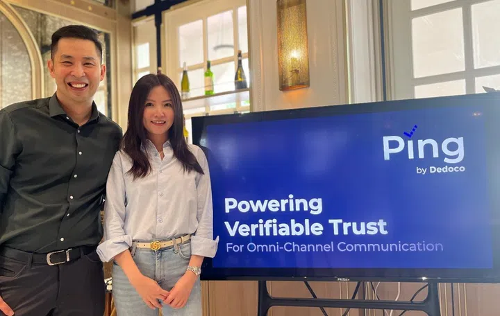 CTO of Dedoco, ZJ Loh and Founder and CEO, Daphne Ng. Image source: Dedoco.