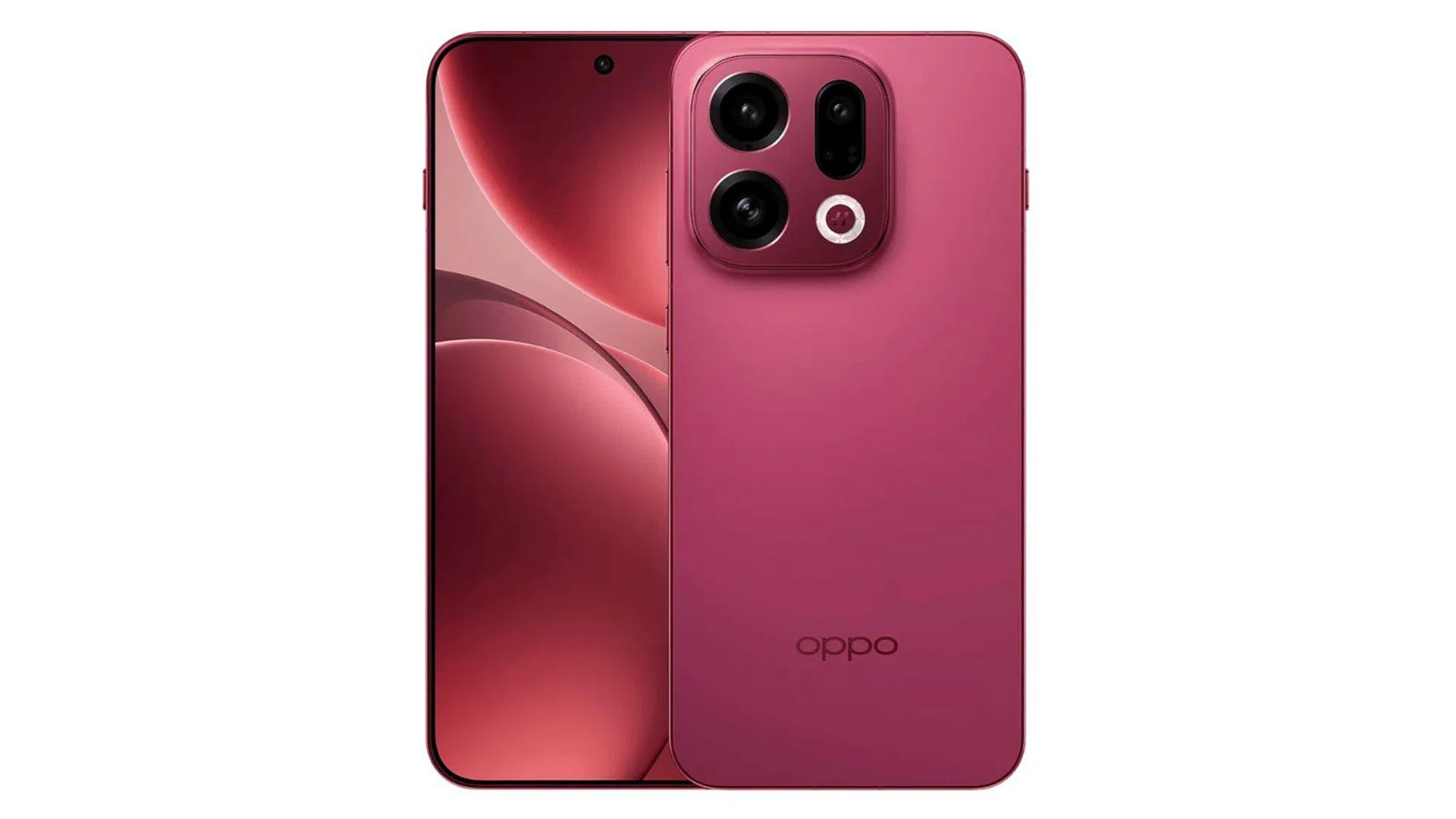 OPPO Find X9 in Velvet Red