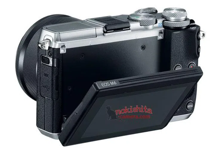 The rear looks exactly like the EOS M5.