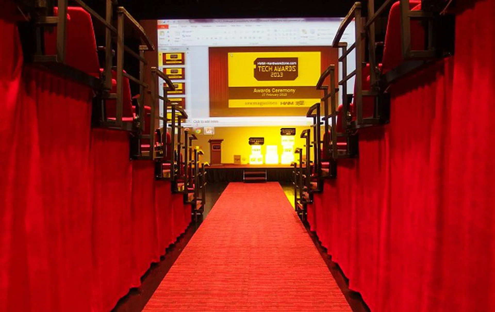 Here's a sneak peek of our venue for Tech Awards 2013.