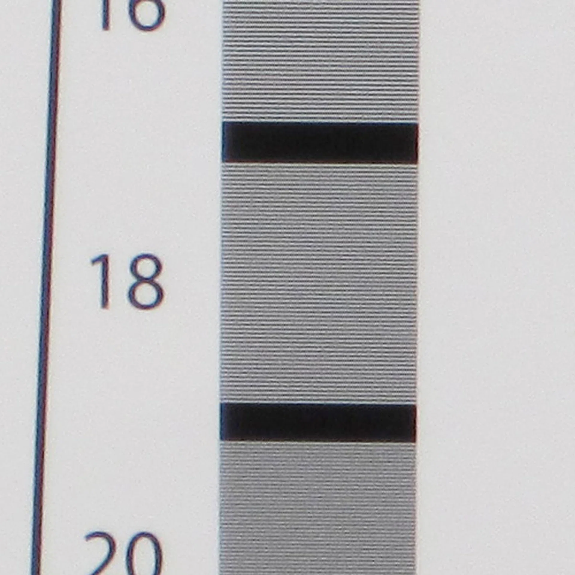 Vertical resolution measures in at 1800 LPH too.