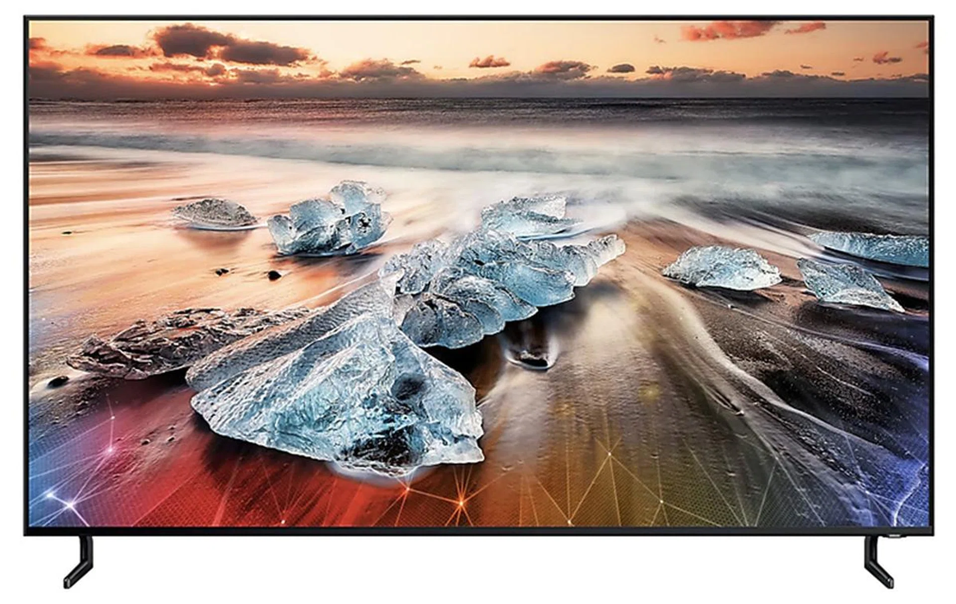 Samsung Q900R QLED 8K TV.