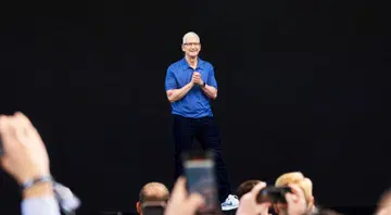 Tim Cook at WWDC 2024