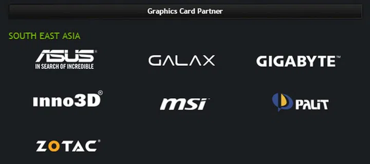 Make sure to get NVIDIA GPUs from the following brands or you won't be eligible for the offer.