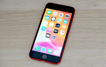 The Apple iPhone SE.