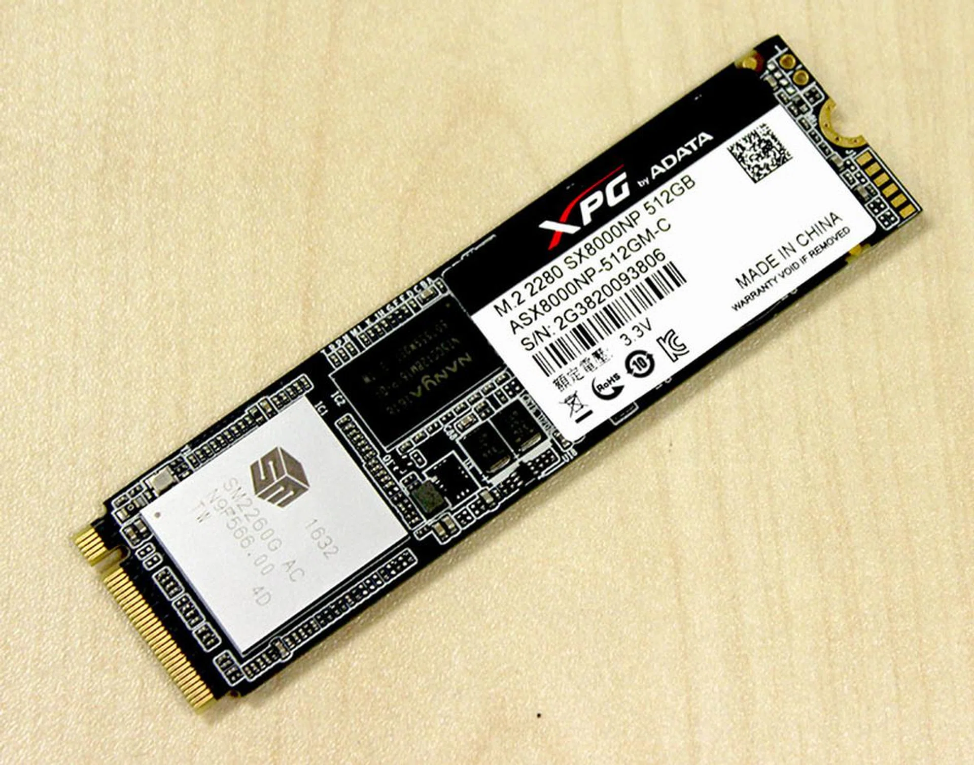 The ADATA XPG SX8000's performance was disappointing, but it is the most affordable drive by a considerable margin.