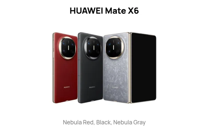 Huawei Mate X6. Image: Huawei.