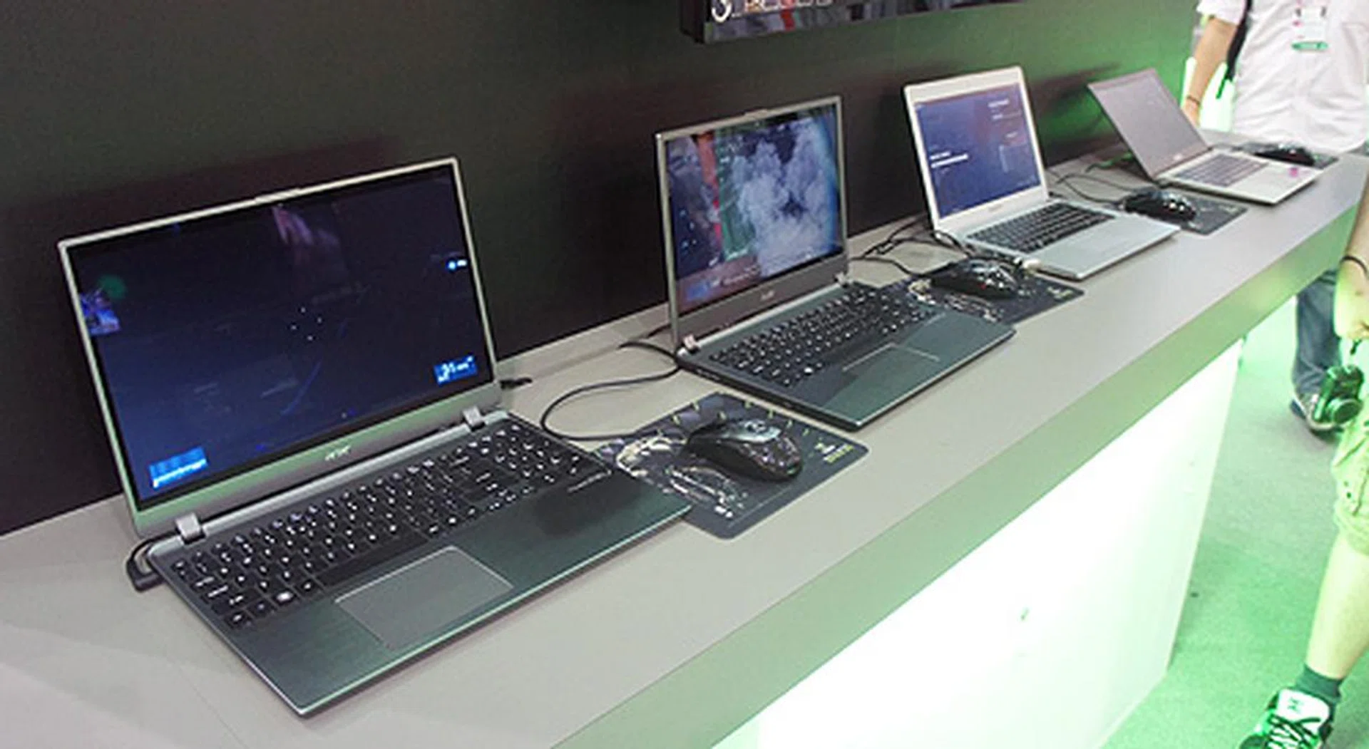 A showcase of new Ultrabooks to use NVIDIA discrete graphics chips to increase their competitive advantage.