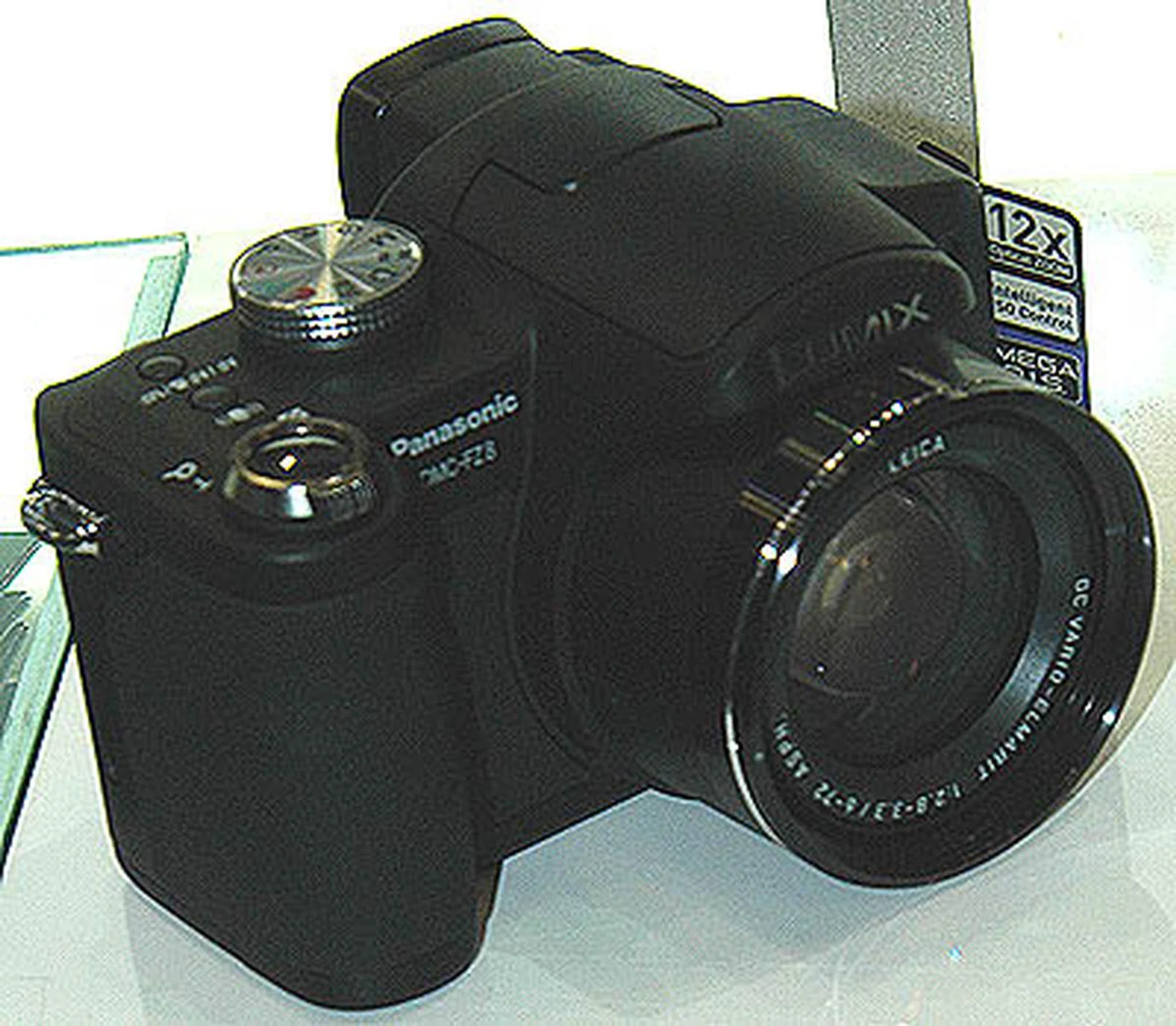  The DMC-FZ8 (7.2-Megapixel), the smallest Panasonic prosumer camera with a 12X optical zoom, is retailing now for $749. If you are looking a similar 12X zoom camera with more megapixel count, you can also consider Panasonic's DMC-FZ50 (10.1-Megapixel) at $1,049.  