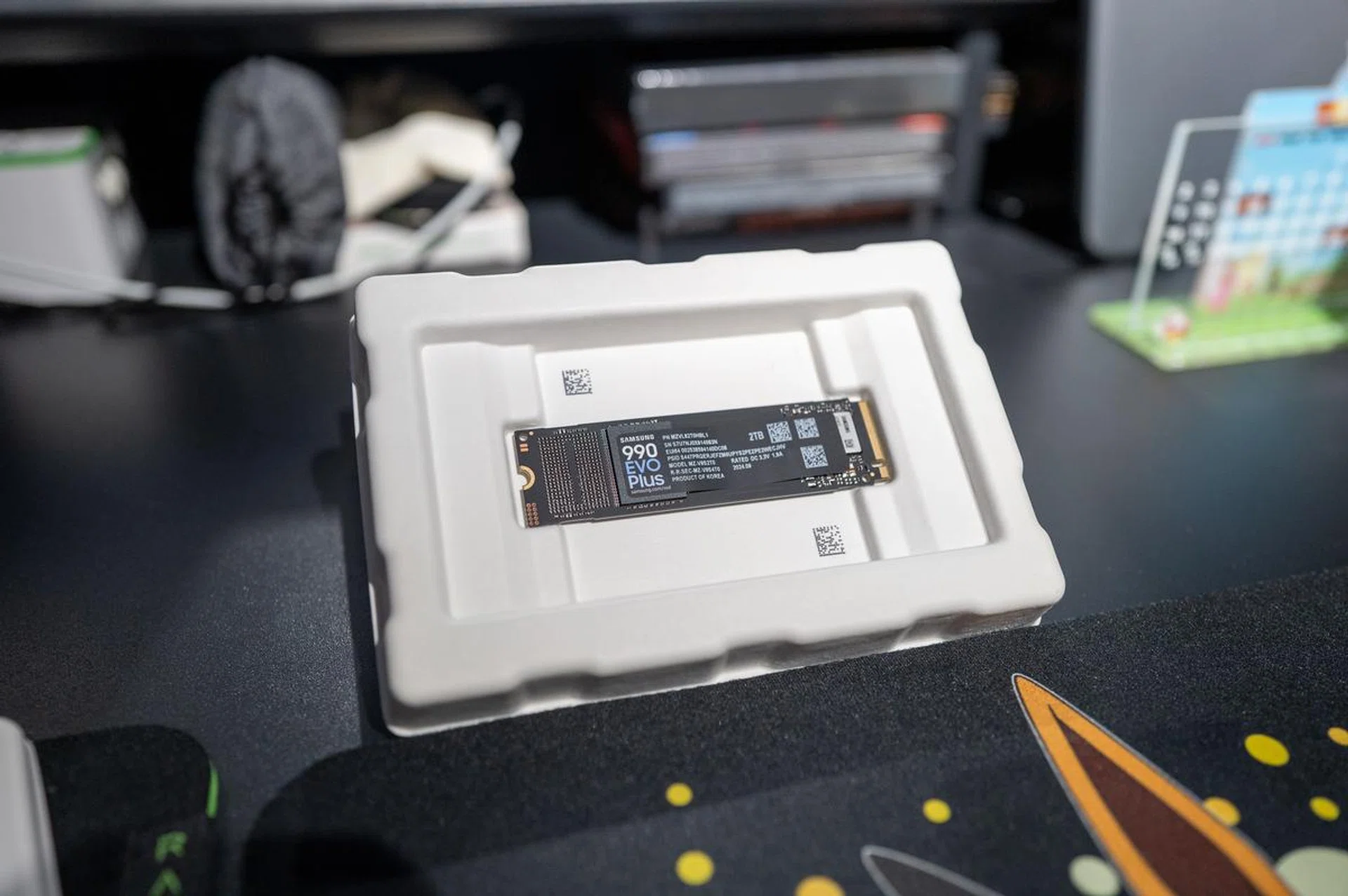 The 990 Evo Plus comes in 1TB, 2TB, and 4TB models. (Image: HWZ)