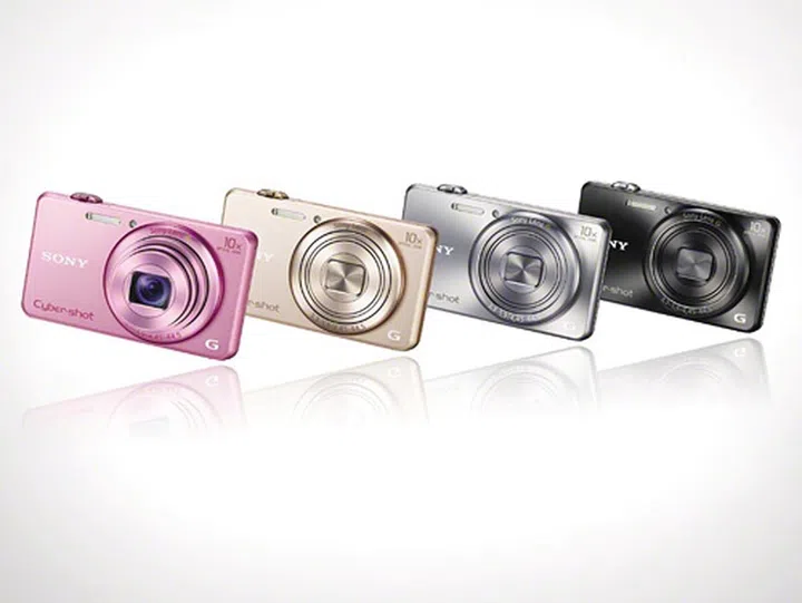 Cyber-shot WX200 – 18.2 effective megapixels Exmor R CMOS sensor, 10x optical zoom Sony G Lens, enhanced Optical SteadyShot, Full HD video,  Superior Auto, high-speed Autofocus, Wi-Fi, Beauty Effect, Advanced Flash.