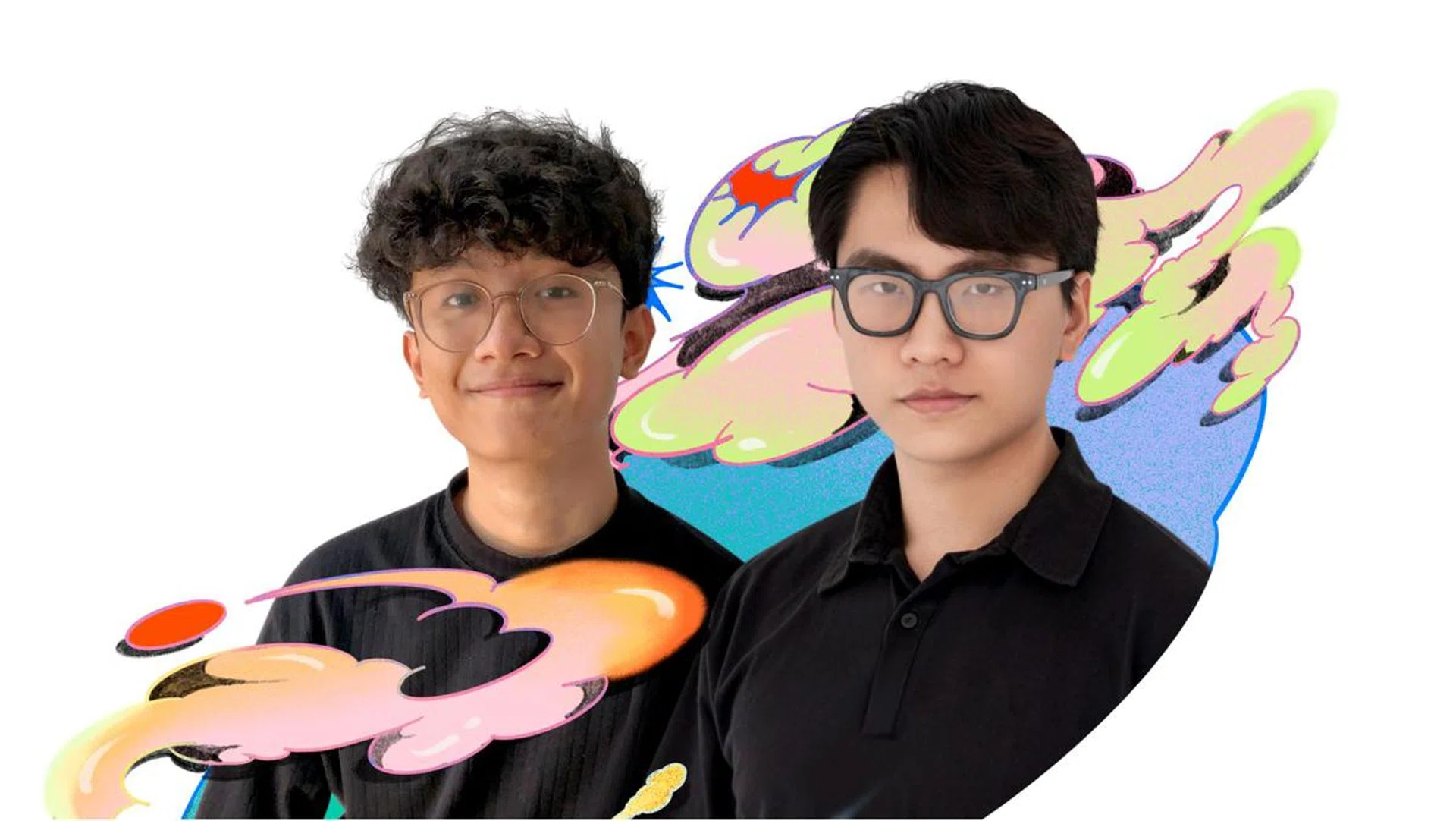 Daniel Pham Duy Phuc and Tran Tuan Hiep, the developers of DreamChaser. Image: Apple