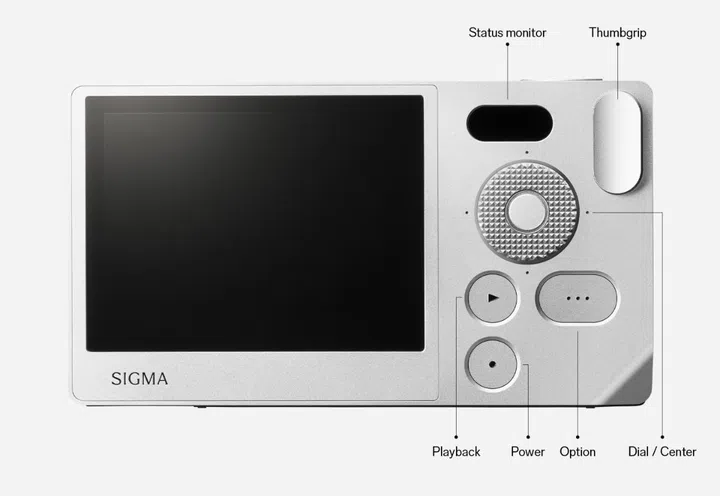 I can't remember the time I saw a full-frame camera with this little buttons. Photo: Sigma