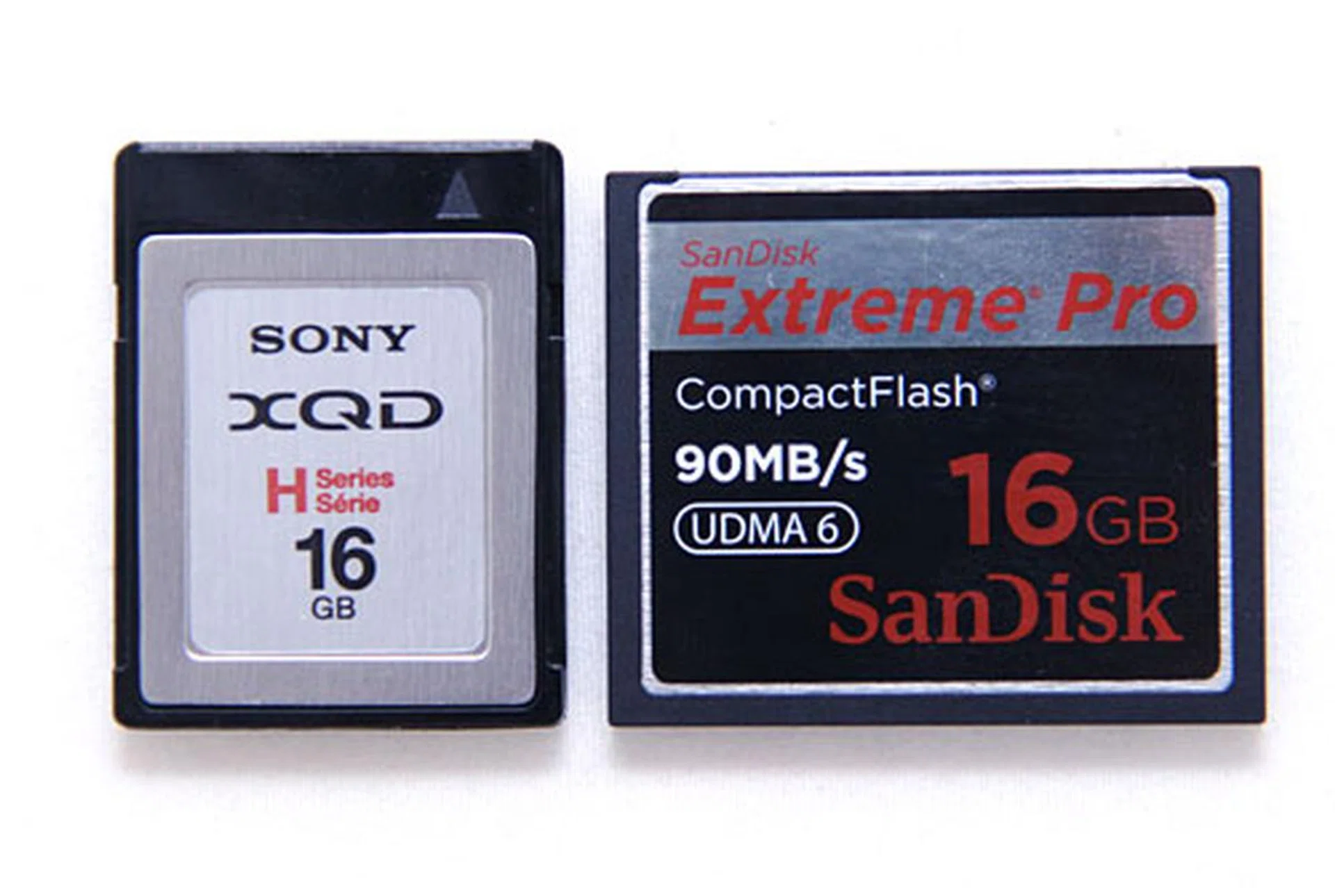Even though XQD offer faster transfer speeds and are smaller than CF cards, Sony is the only company making them at the moment, making the D4 a very early adopter.