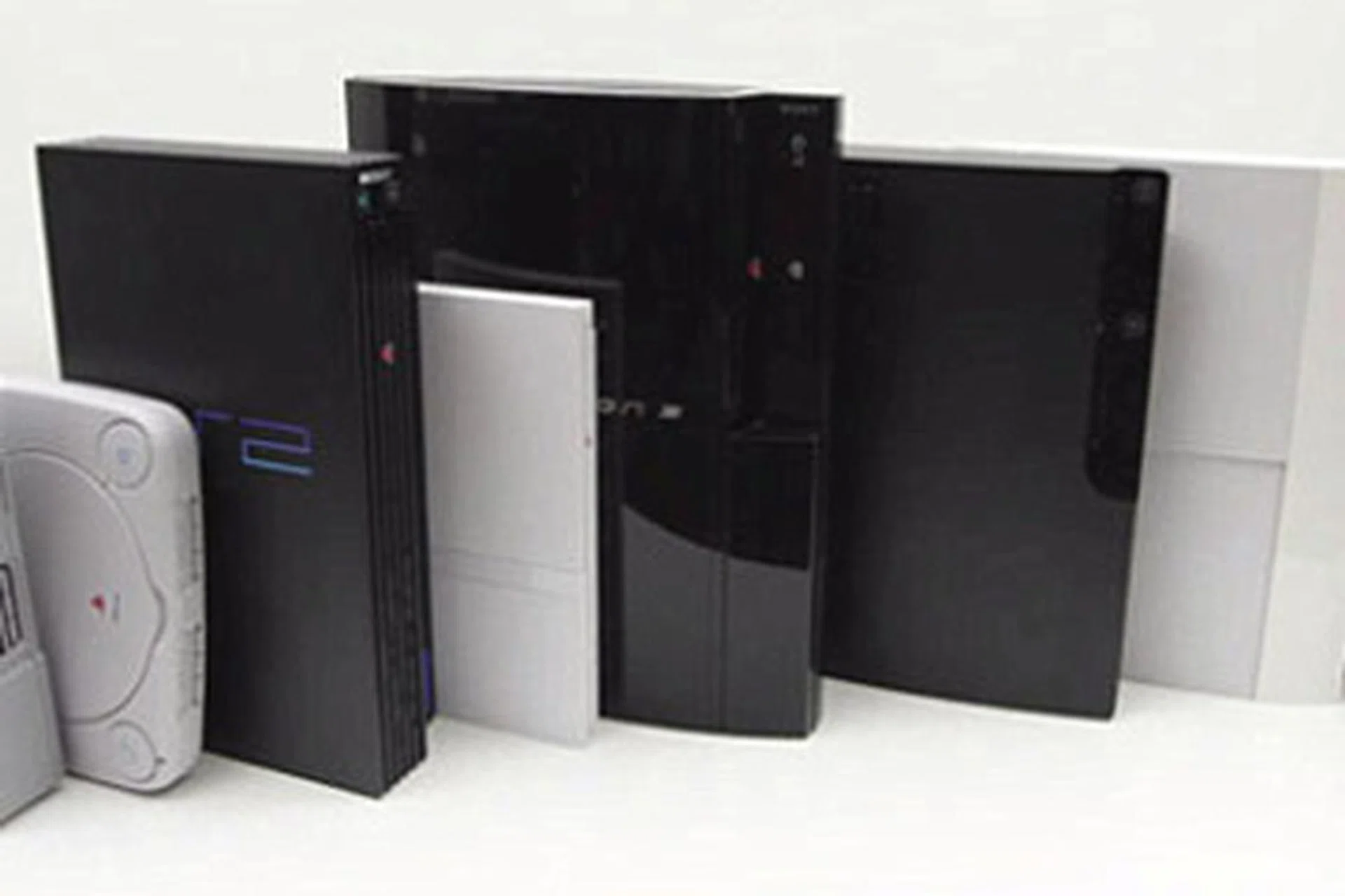The whole Playstation console family.