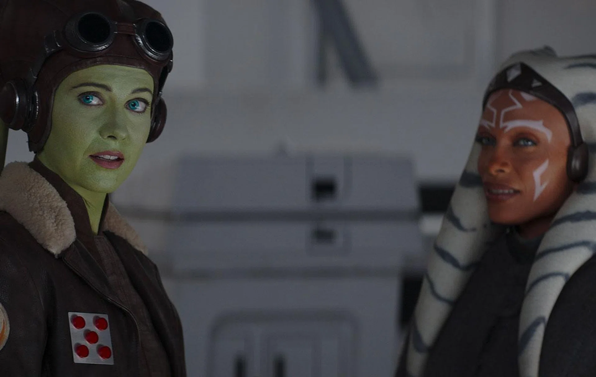 Ahsoka reunites with Hera Syndulla. (Image Source: Disney+)