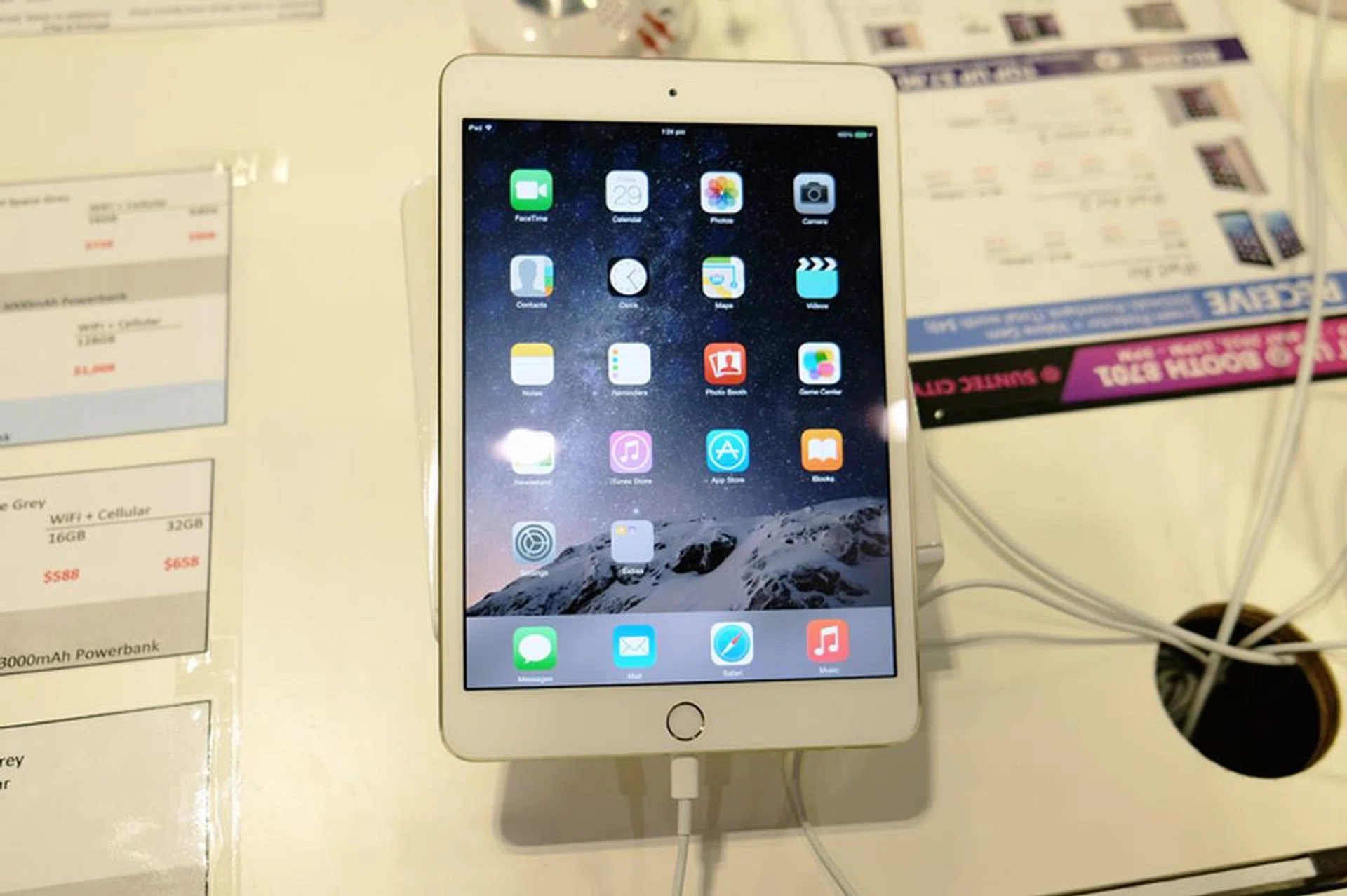 Pick up an Apple iPad Mini 3 from CEE starting at $548 and receive a free screen protector. Top up $7.90 and get a Valore Gem 3000mAh powerbank worth $49.