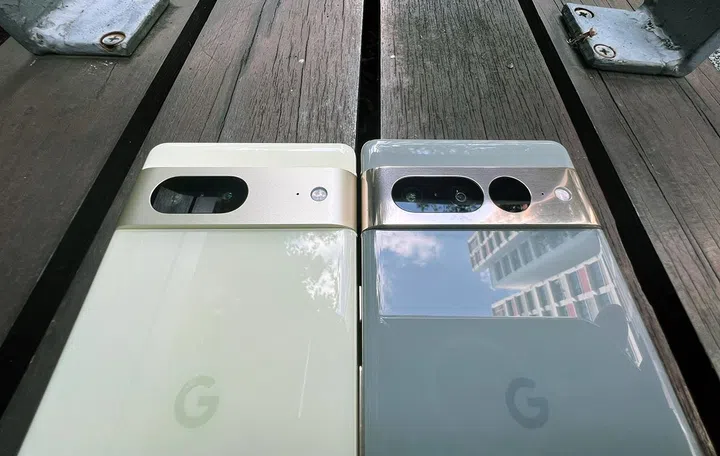The Google Pixel 7 and Google Pixel 7 Pro.