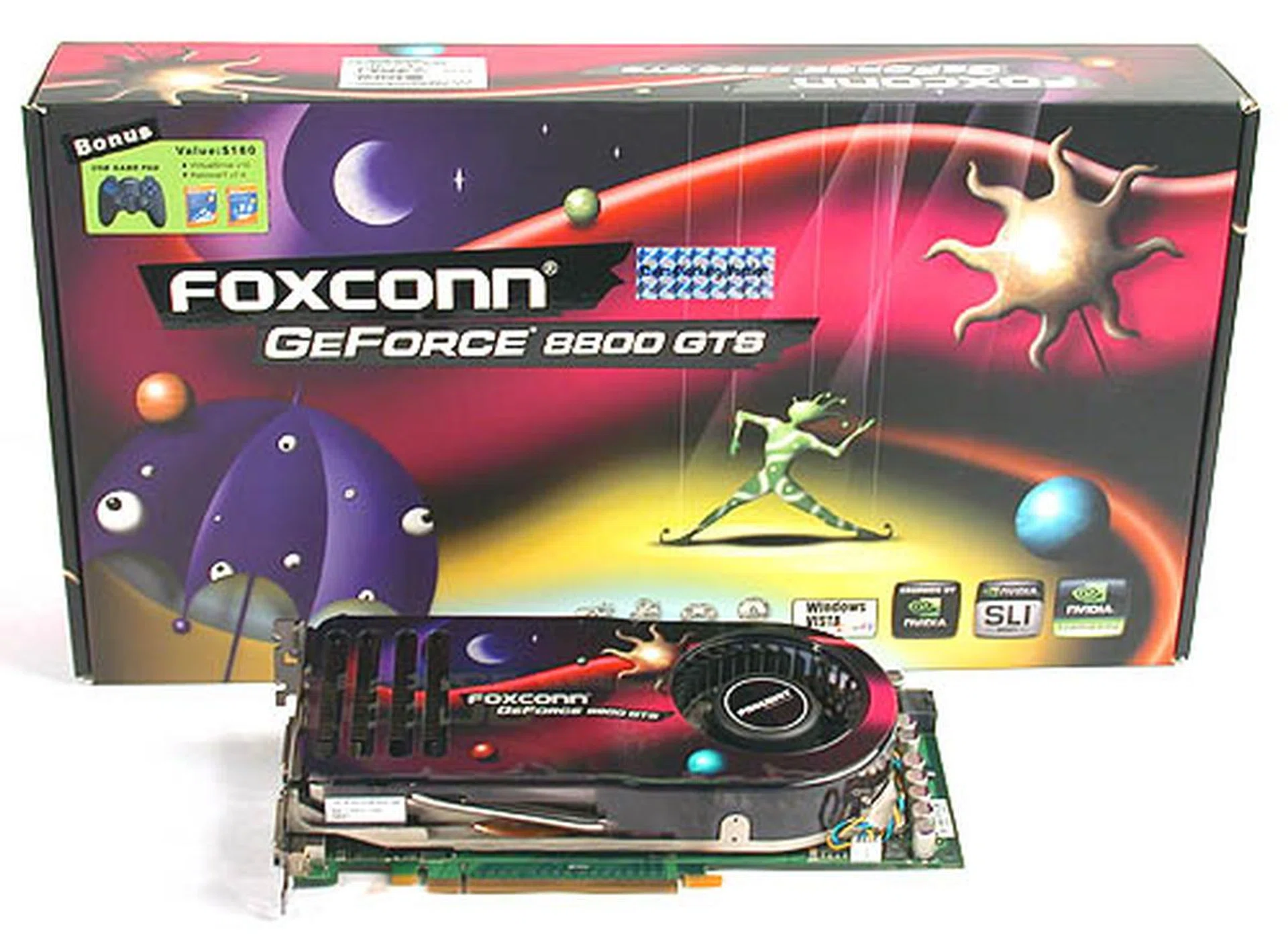 Foxconn GeForce 8800 GTS 320MB Overclocked Edition | HardwareZone Singapore