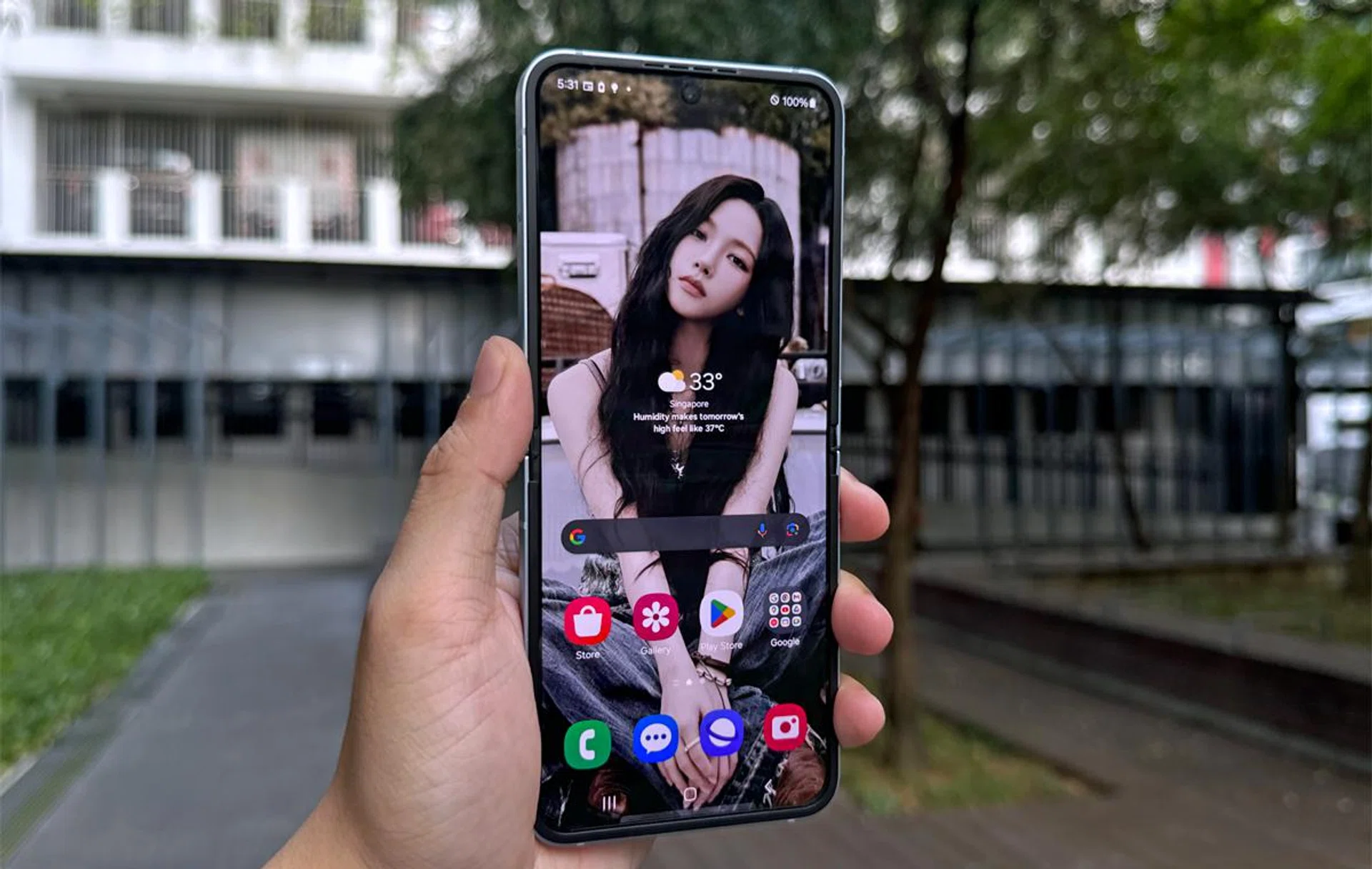 Samsung Galaxy Z Flip6. Photo: HWZ.