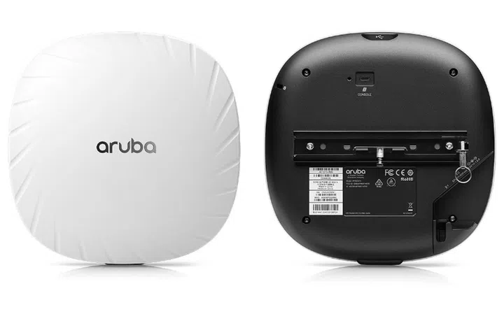 An Aruba Access Point. Image courtesy of Aruba.