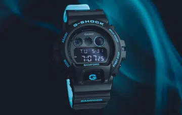 The G-Shock x Bamford DW-6900BWD-1. (Image source: Casio)