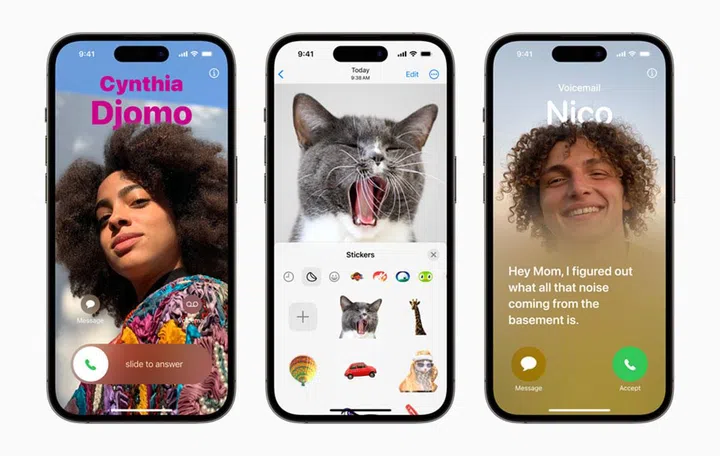 Apple iOS 17 updates at WWDC 2023.