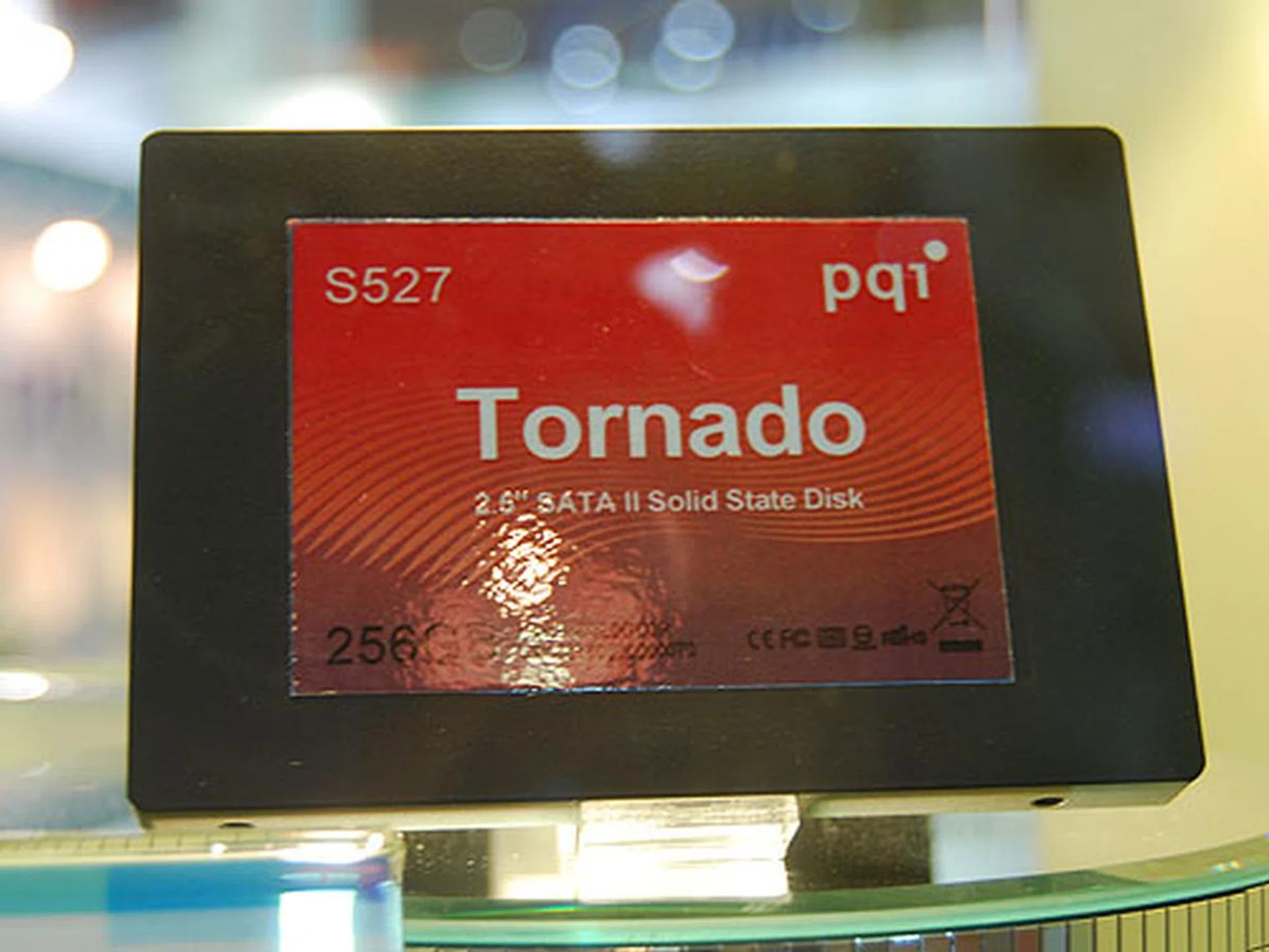  PQI's fastest 2.5-inch SSD comes in either 128 or 256GB, with reads up to 240MB/s and writes up to 161MB/s. It has a built-in RAID feature.  