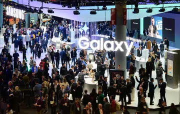 The Samsung booth at MWC 2024. Image credit: Samsung (newsroom).