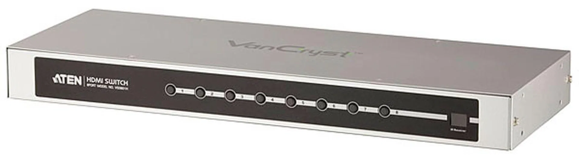 If you find yourself running short of HDMI inputs on the TV, you can consider a multi-port HDMI switch as an alternate solution. The switch shown here is the ATEN VS0801H.