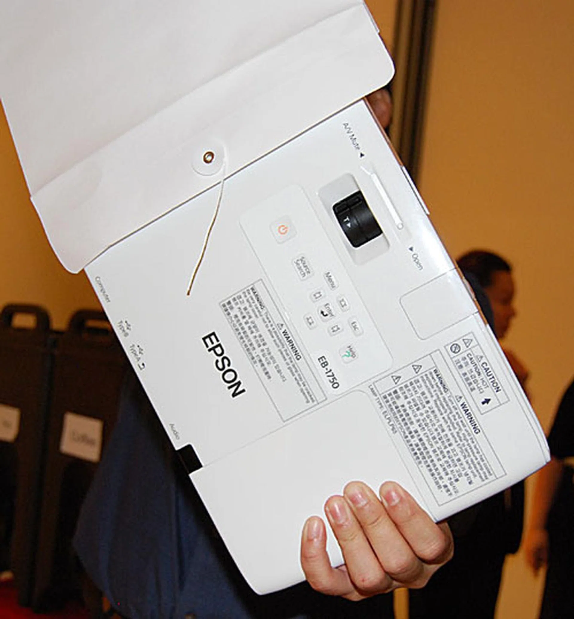 Don't have a bag? No problem! We tried an envelope, and yes, it fitted in nicely.
