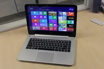 The Envy 14 TouchSmart Ultrabook is one of the few 14-inch notebooks to sport a QHD display - a whopping 3200 x 1800 pixels.