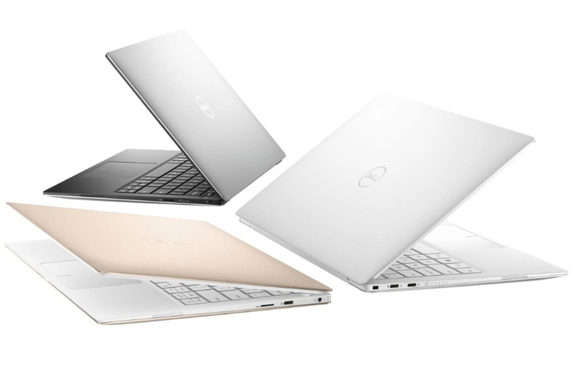 The new XPS 13 for 2019 comes in three distinct finishes.