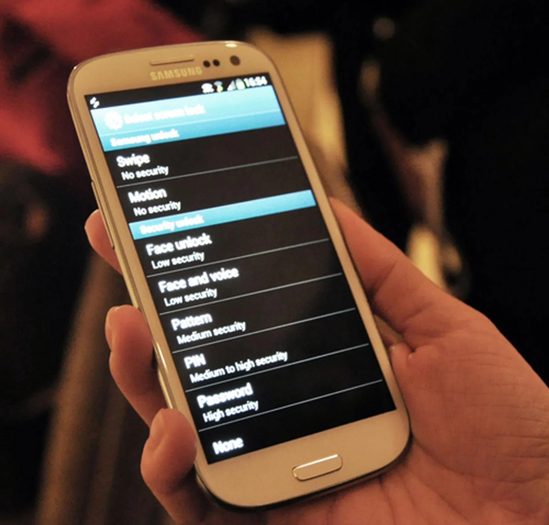 Face and voice unlock for those who are super adventurous!