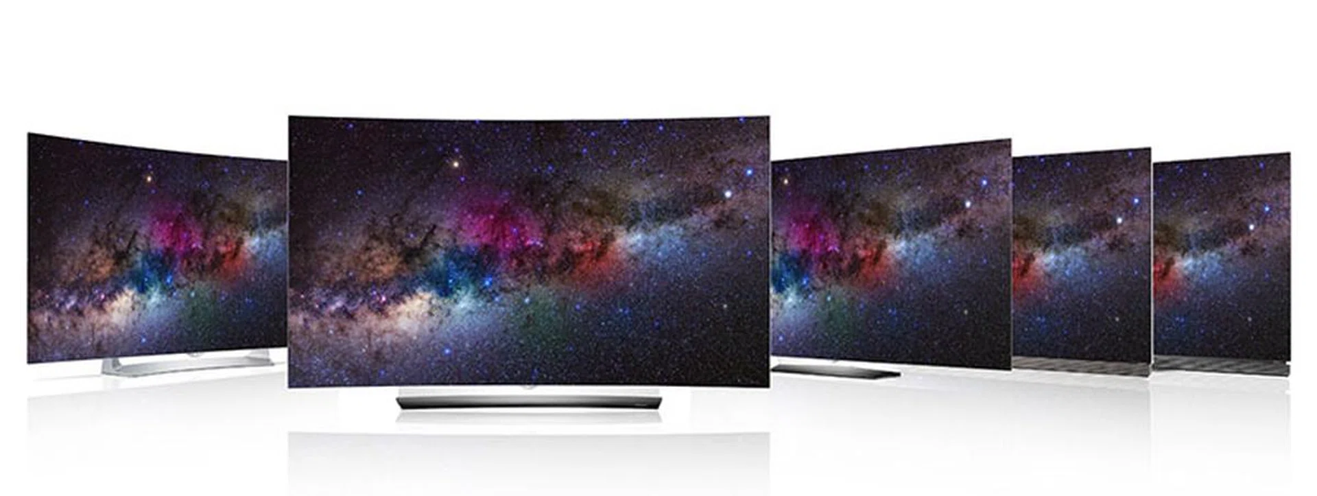 LG is OLED's most visible proponent and the new G6 OLD televisions support 4K resolution and are a mere 2.57mm thick.