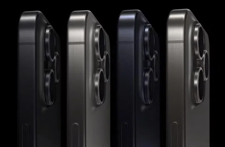 New Titanium build for the iPhone 15 Pro series.