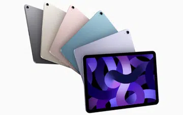 The new iPad Air features Apple's M1 processor. Image source: Apple.