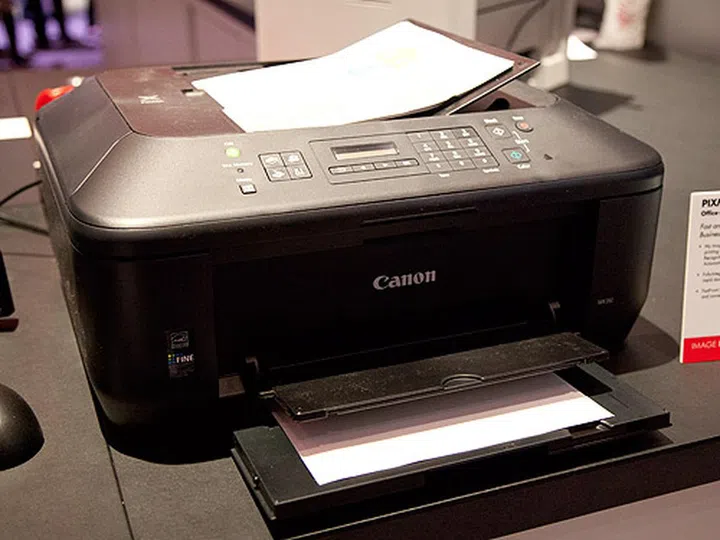 The PIXMA MX392 is the most affordable of the newly introduced models which doesn't feature any wireless connectivity. It features Canon's renowned hybrid ink system to produce high-quality, vivid photos and documents and it also comes with a 30-sheet Automatic Document Feeder.