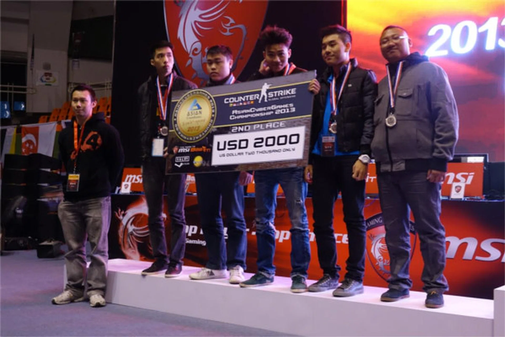 2nd place: Legends (Vietnam).